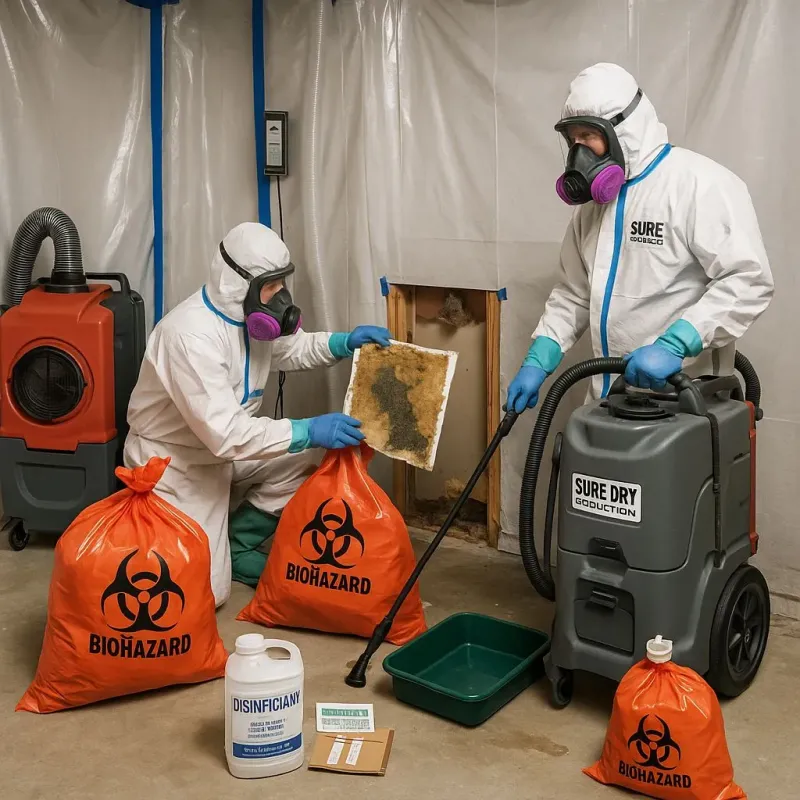 Contaminated Water Handling Protocols process in Lakesite, TN