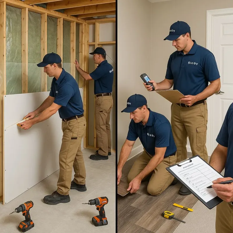 Repairs and Reconstruction process in Lakesite, TN