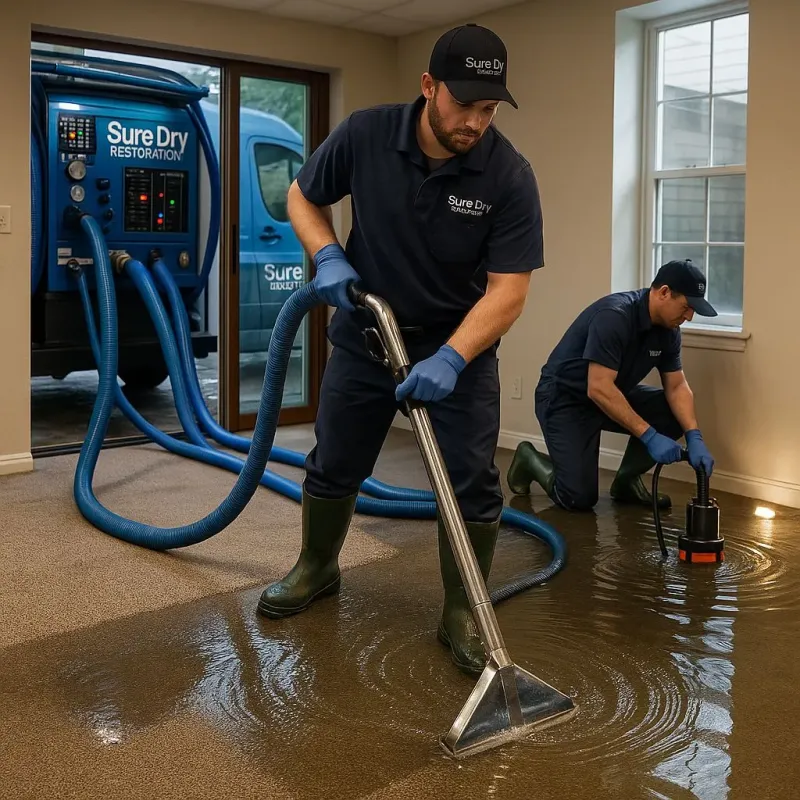 Water Extraction and Removal process in Lakesite, TN